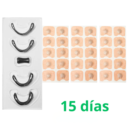 Dilatador nasal magnético