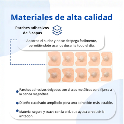 Dilatador nasal magnético