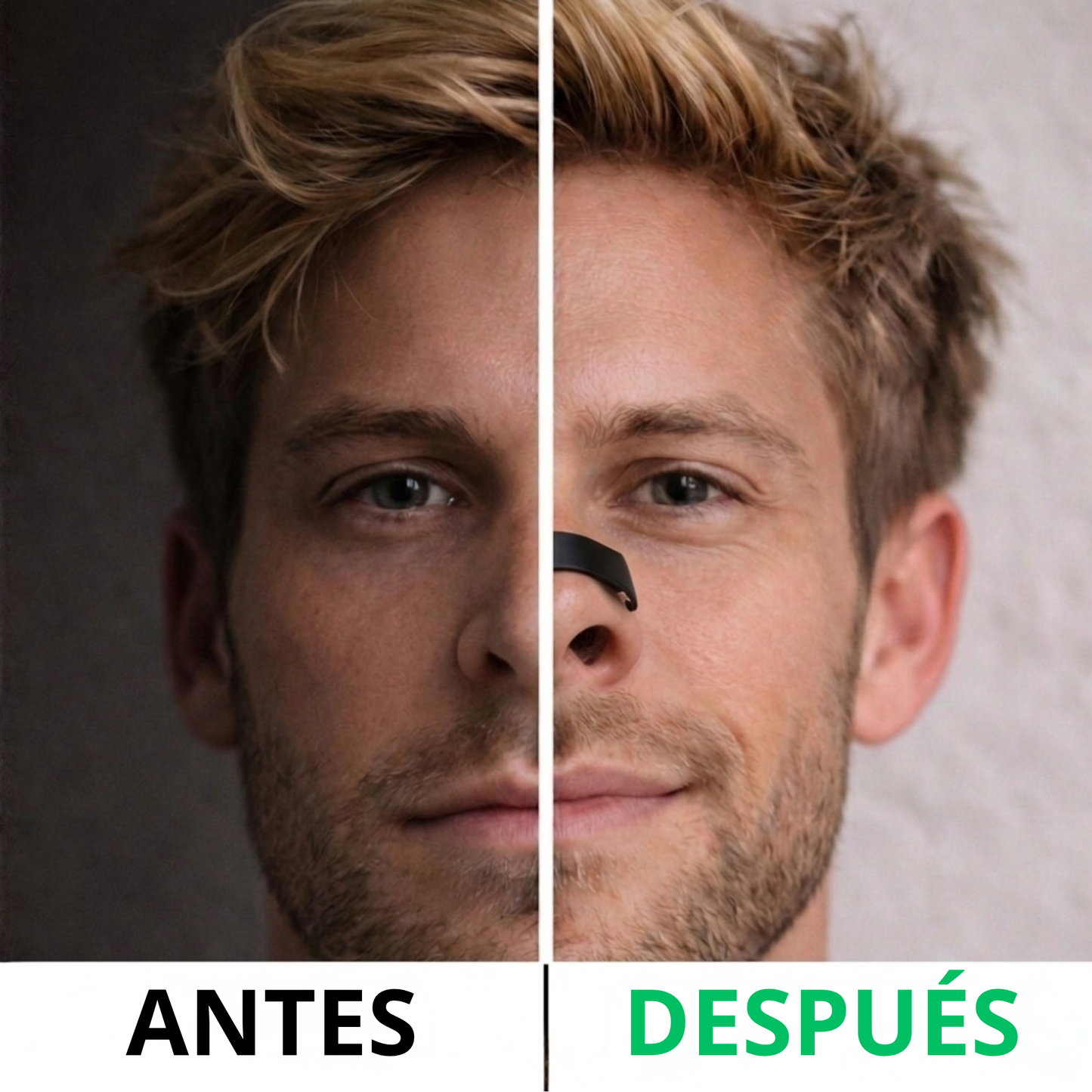 Dilatador nasal magnético